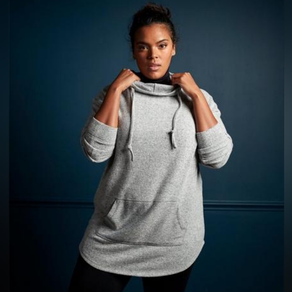 Torrid Classic Fit Super Soft Plush Tunic Hoodie